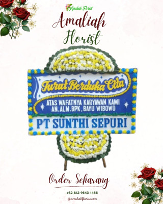 Papan Bunga Duka di Muarafajar Timur