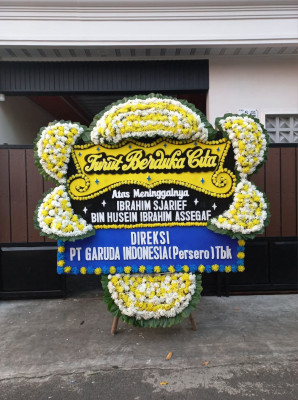 Papan Bunga Duka di Muarafajar Timur