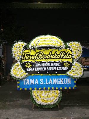 Papan Bunga Duka di Muarafajar Timur