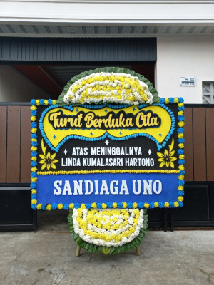 Papan Bunga Duka di Muarafajar Timur
